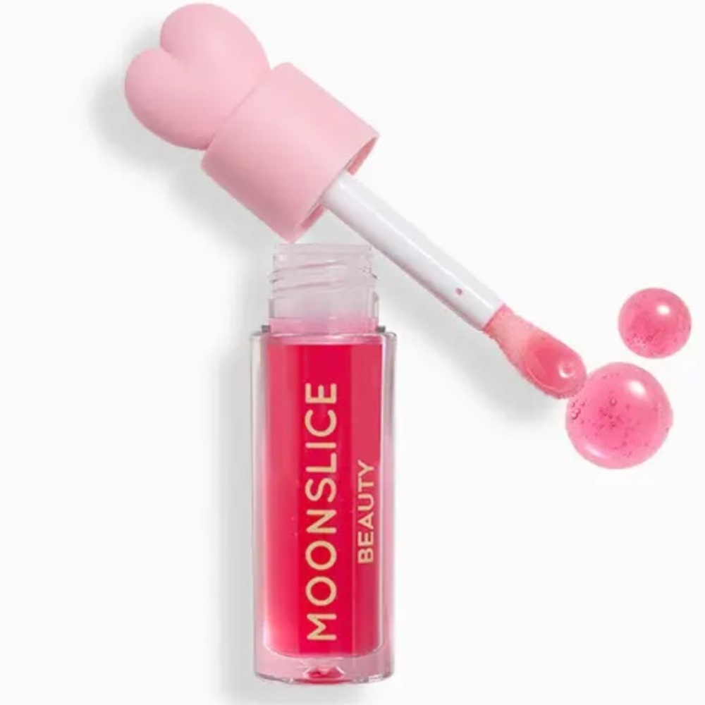MOONSLICE BEAUTY Lip Oil in Raspberry Kiss 4.5ml BRAND NEW IN BOX